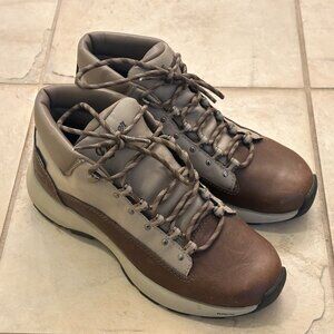 DANNER Women 7.5 Caprine EVO Brown Waterproof Boots Hiking Trail Vibram
